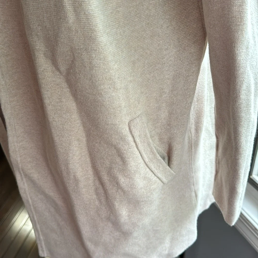 J Crew Woman’s 100% Cotton Open‎ Cardigan With Pockets